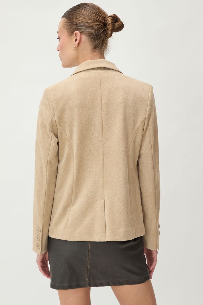 Blazer Liso Beige 16020125058106-3