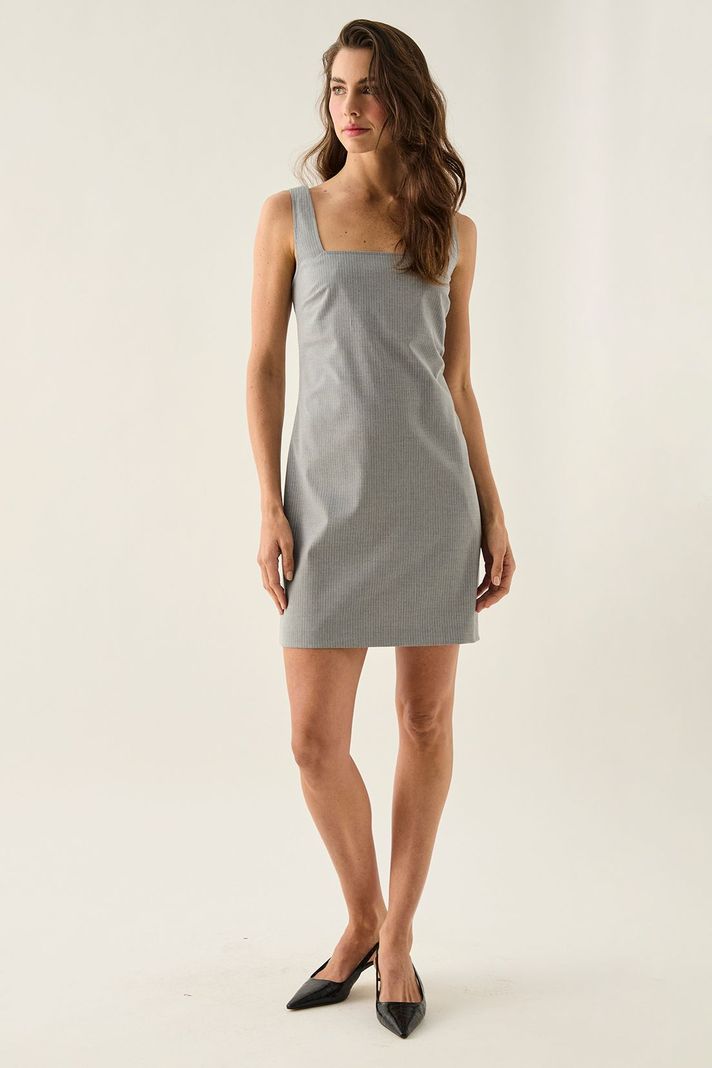 Vestido Estampado Gris Ash 13107125001113-0