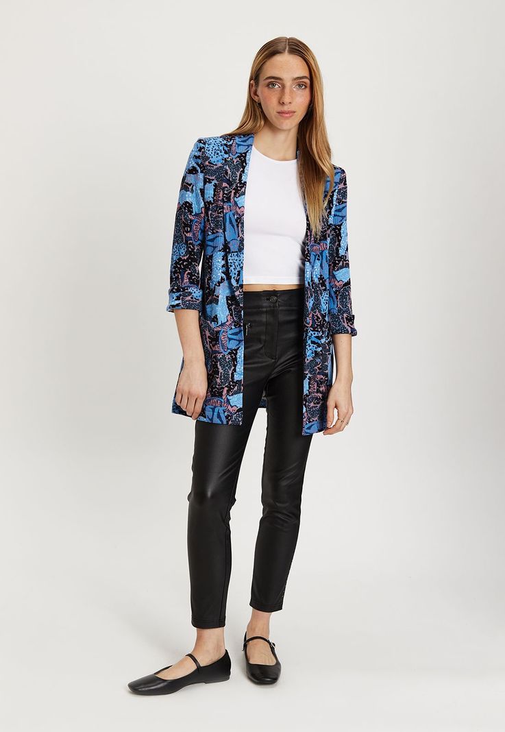 Blazer Fantasia Azul iO 16120224002134-0