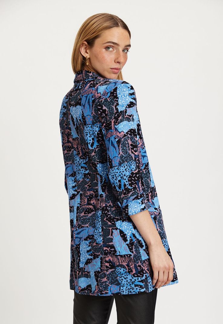 Blazer Fantasia Azul iO 16120224002134-3