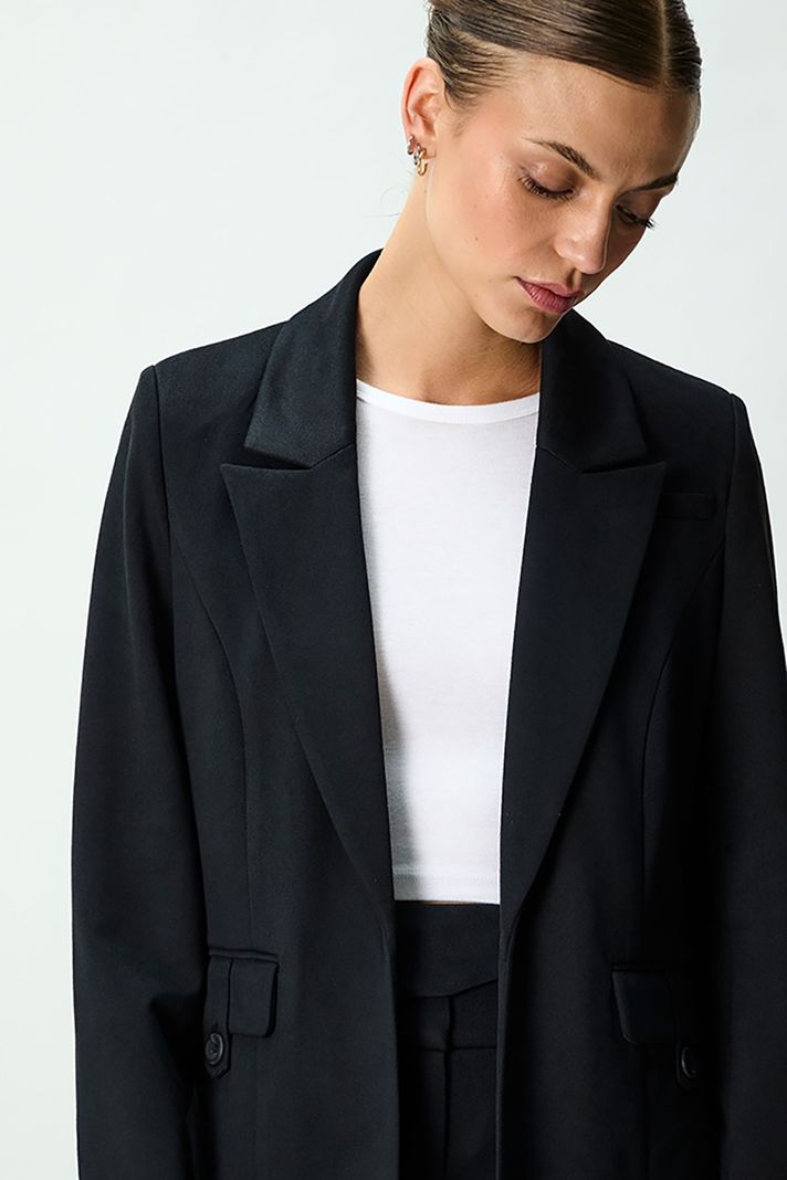 Blazer Liso Negro 16020125058102-2