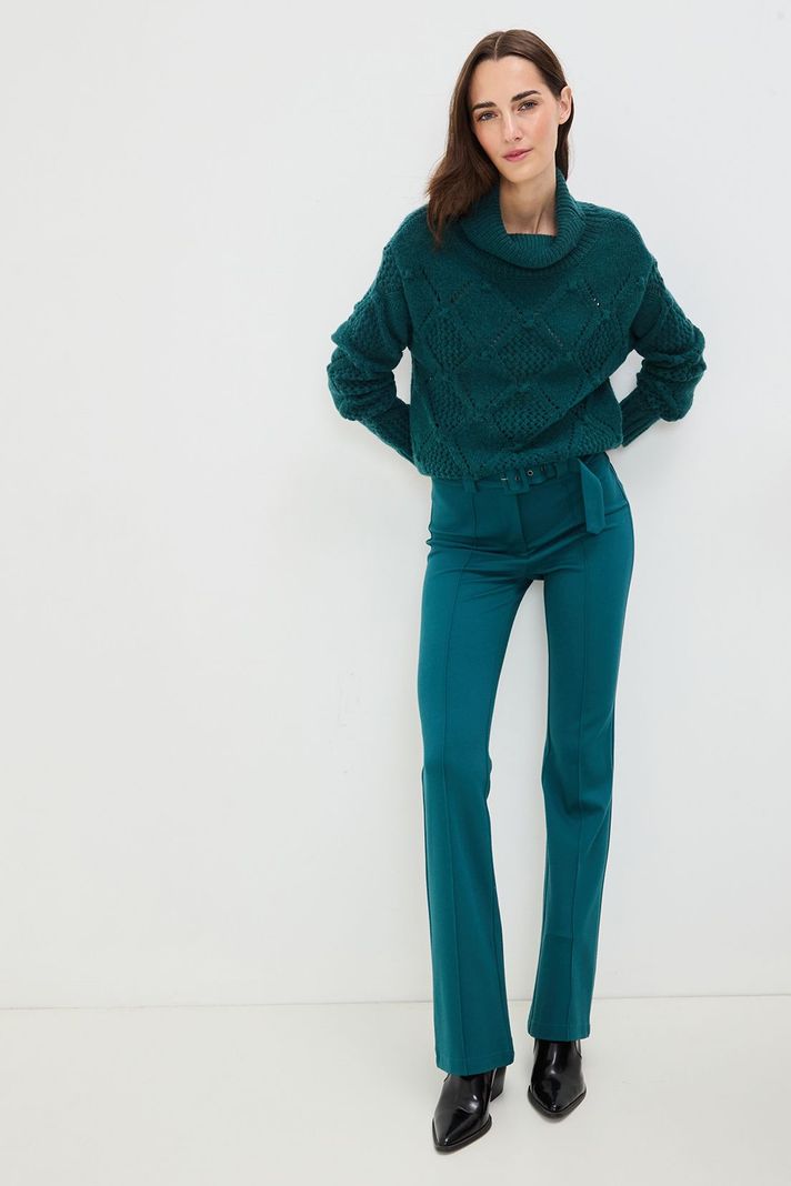 Sweater Liso Verde Oliva 18104125005107-3
