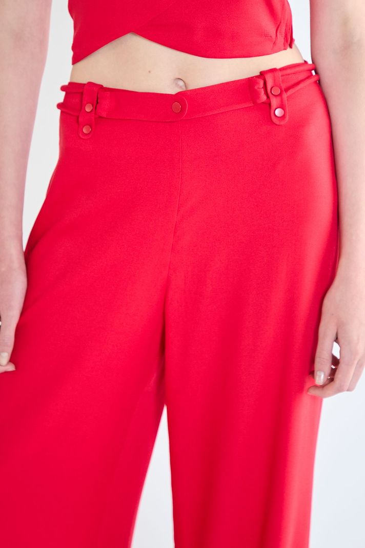Pantalon Liso Rojo iO 11020125004103-2