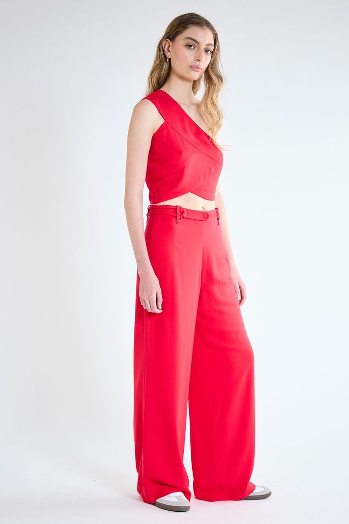 Pantalon Liso Rojo iO 11020125004103-3
