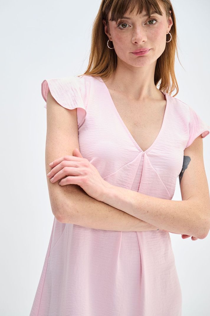 Vestido Liso Rosado Ash 13007224009123-1
