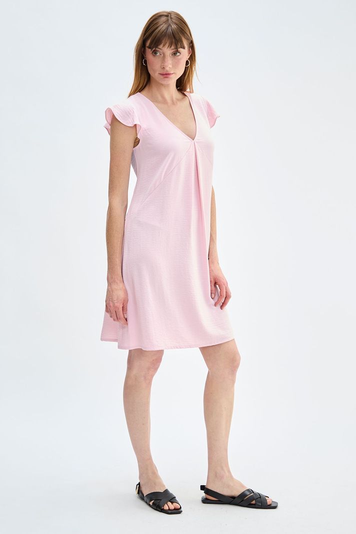 Vestido Liso Rosado Ash 13007224009123-2