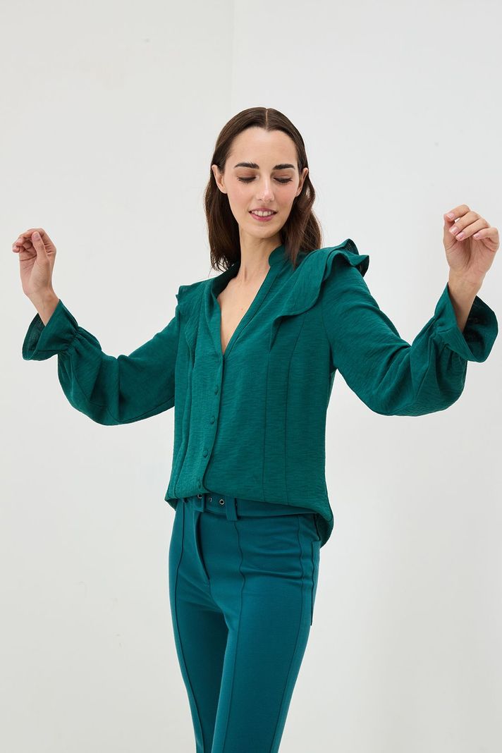 Blusa Lisa Verde 14020125066217-0