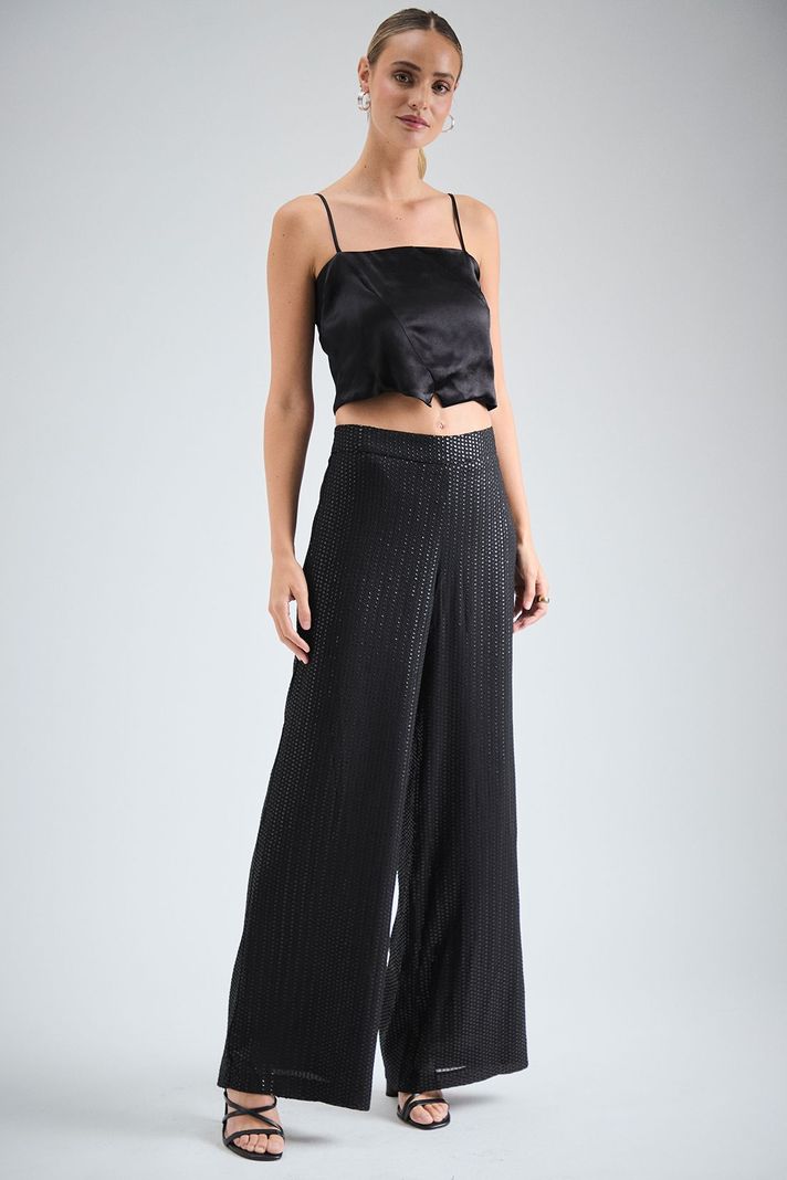 Pantalon Liso Negro iO 11020224067102-0