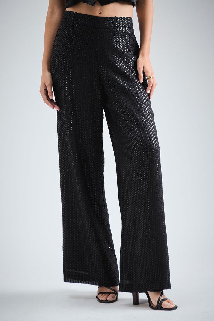 Pantalon Liso Negro iO 11020224067102-1
