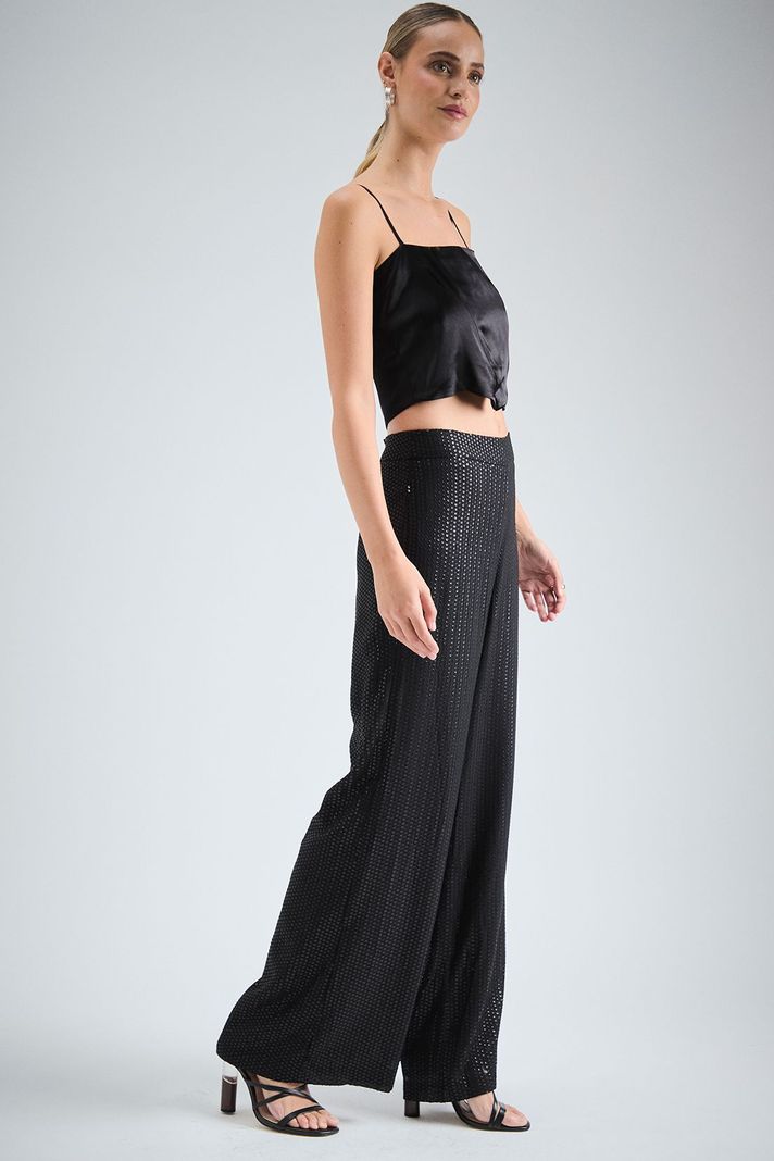 Pantalon Liso Negro iO 11020224067102-3