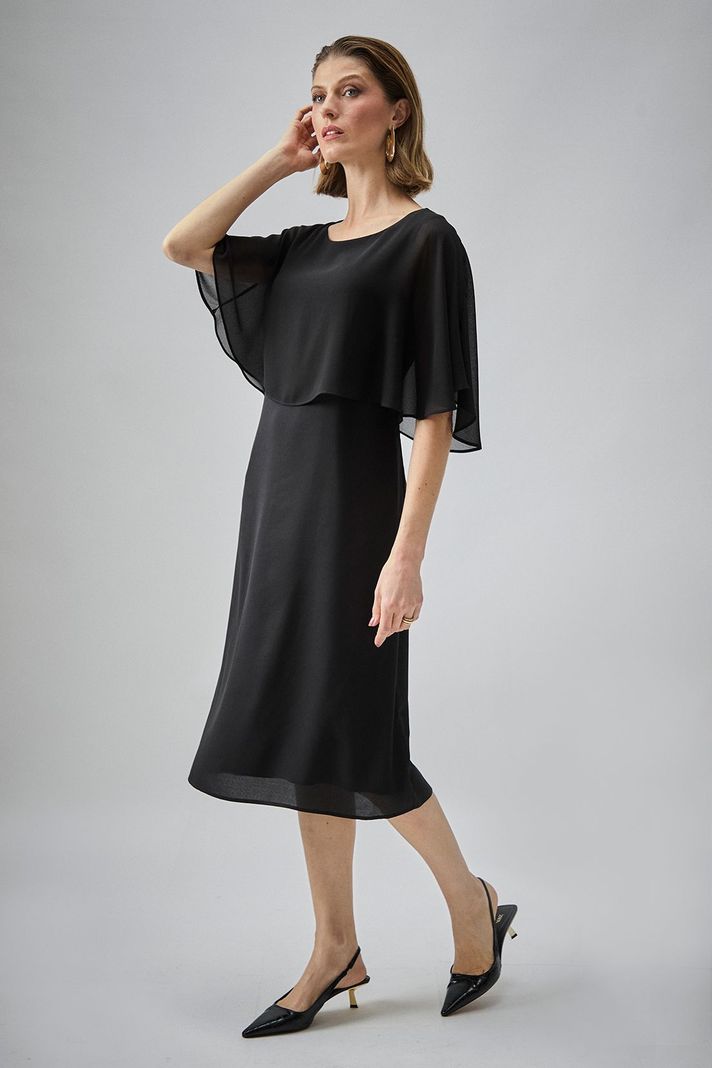 Vestido Coctail Negro Ma Griffe 13002224101102-3