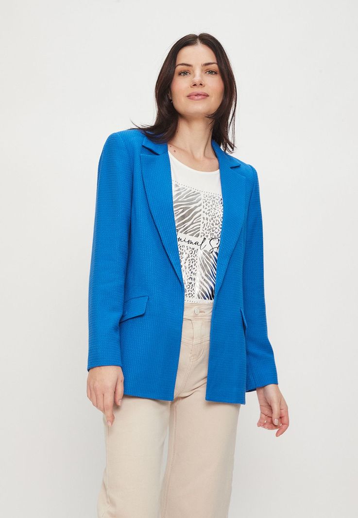 Blazer Liso Azul Ash 16007224050134-1