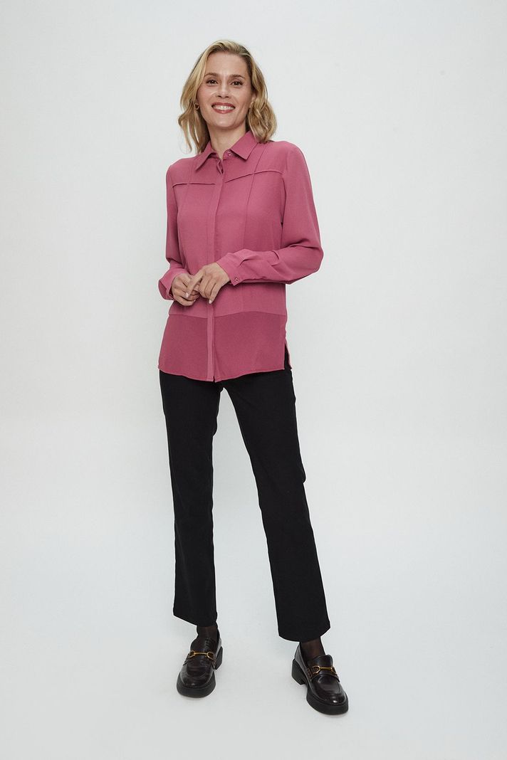 Blusa Lisa Burdeo Ma Griffe 14002224050112-0