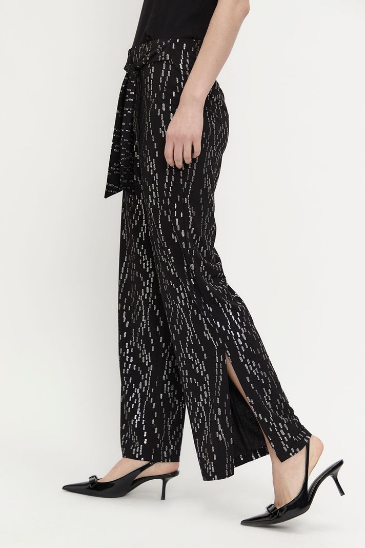 Pantalon Night Elasticado Negro Ash 11107224053102-4