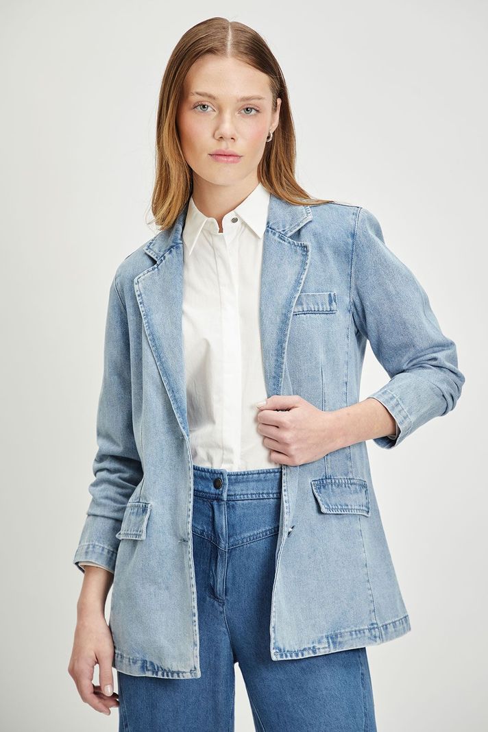 Blazer Liso Celeste iO 16020224012110-0