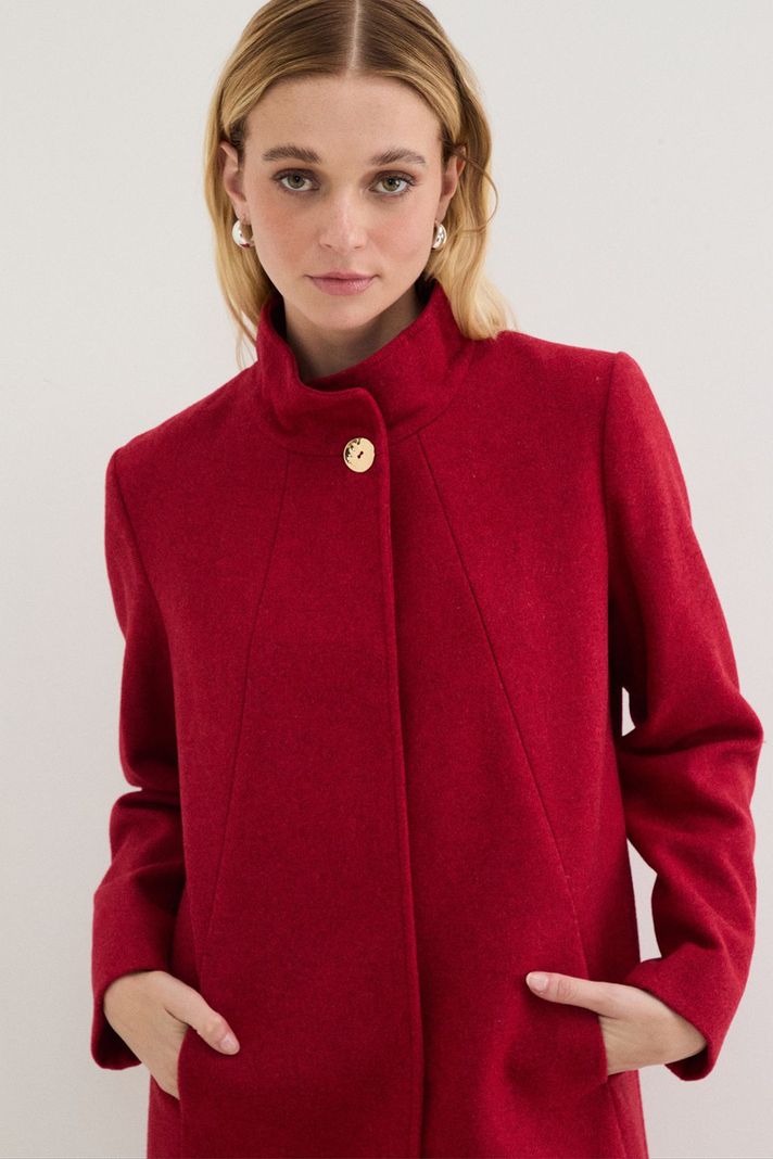 Chaqueton Liso Rojo 17207125052103-0