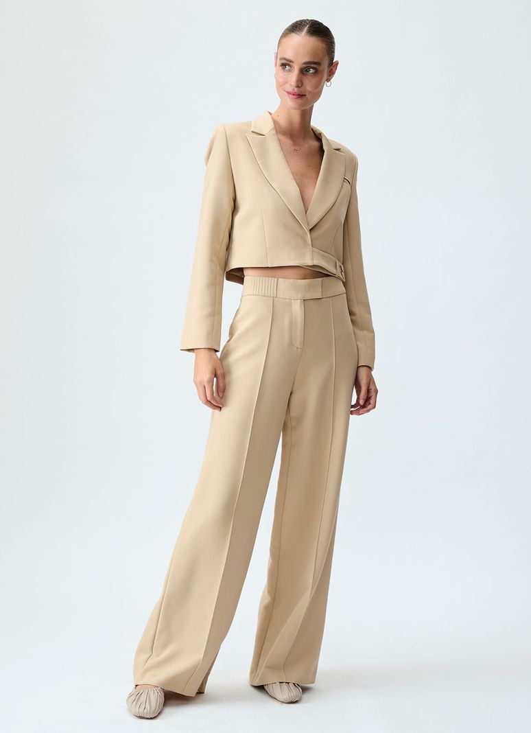 Blazer Liso Beige iO 16020125007106-0
