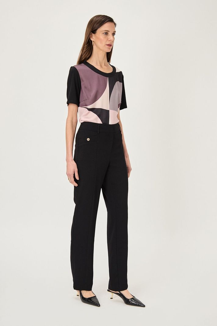 Pantalon Cortes Negro Ma Griffe 11002224057102-3