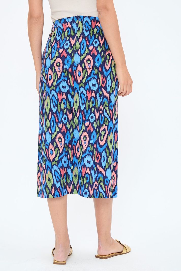 Falda Fantasia Larga Azul iO 12420224050134-4