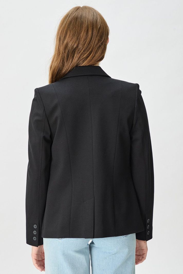 Blazer Liso Negro 16020125054102-4