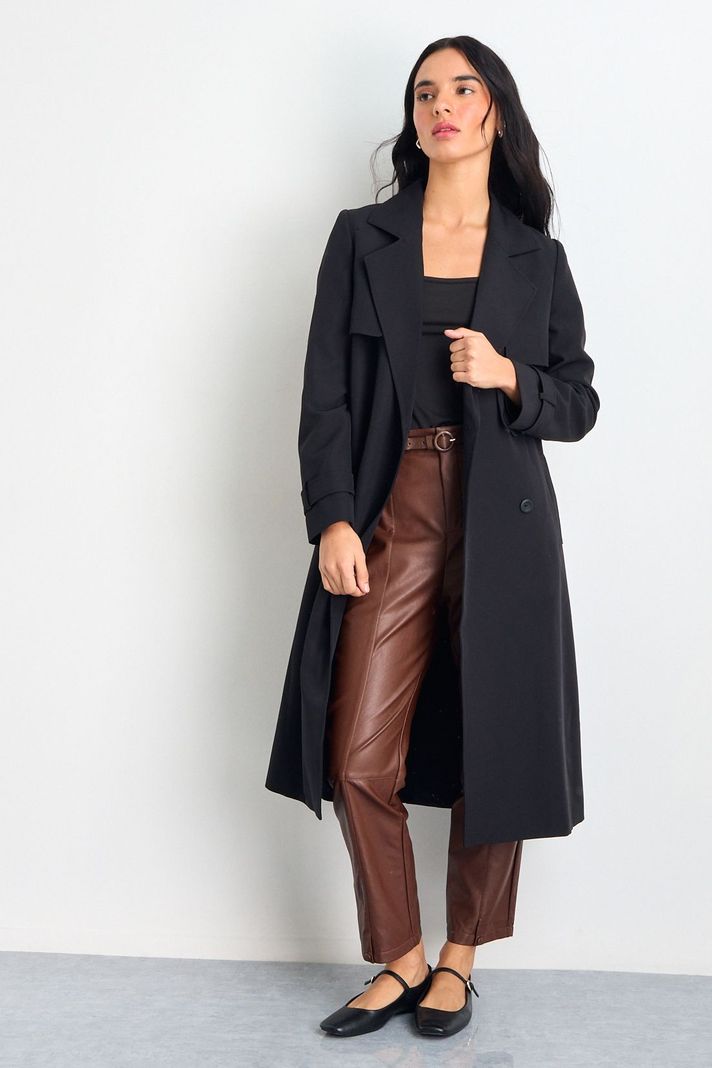 Trench Negro iO 17420225002102 iO | Paris.cl