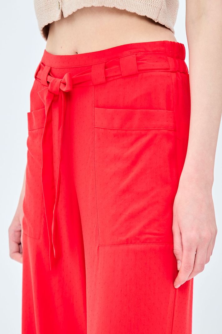 Pantalon Liso Rojo iO 11020224056103-2