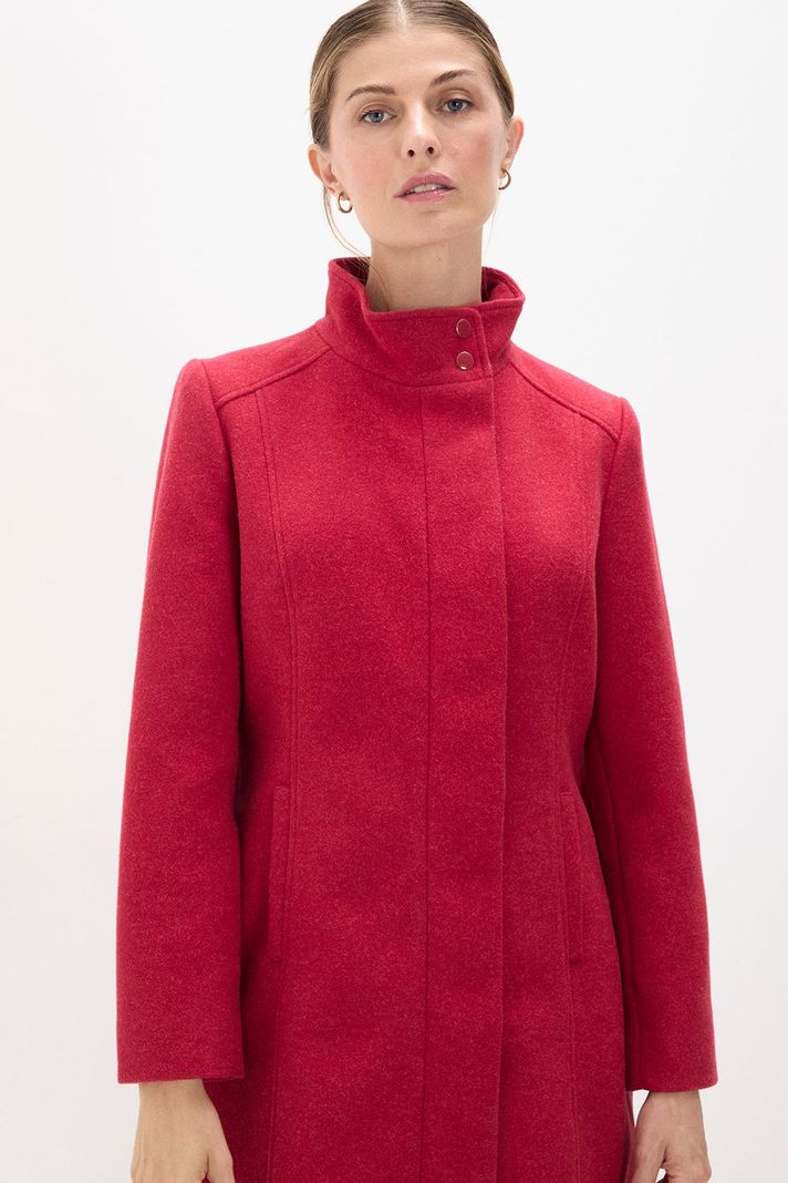 Chaqueton Cuello Alto De Muflon Rojo 17202125005103-1