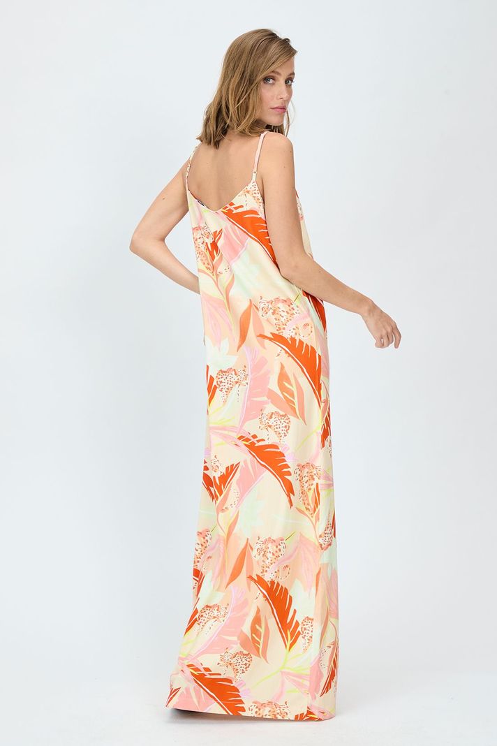 Vestido Fantasia Largo Rosado Ash 13504224002123-4