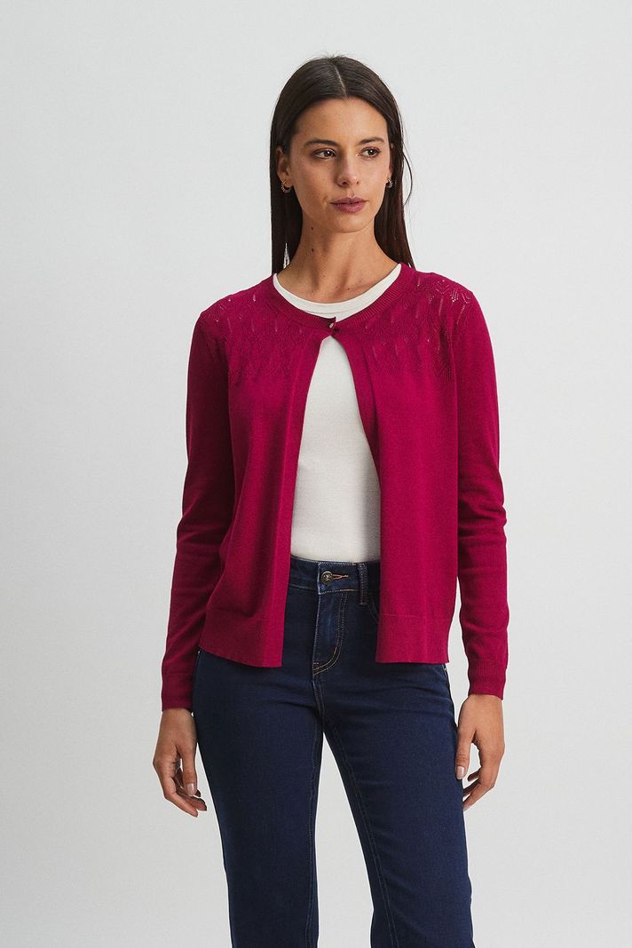 Tejido Abierto Liso fucsia Ash 18007224002116-0