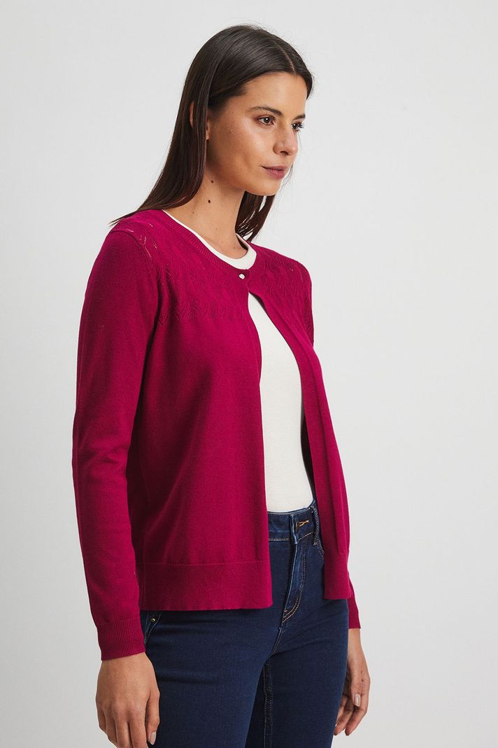 Tejido Abierto Liso fucsia Ash 18007224002116-3