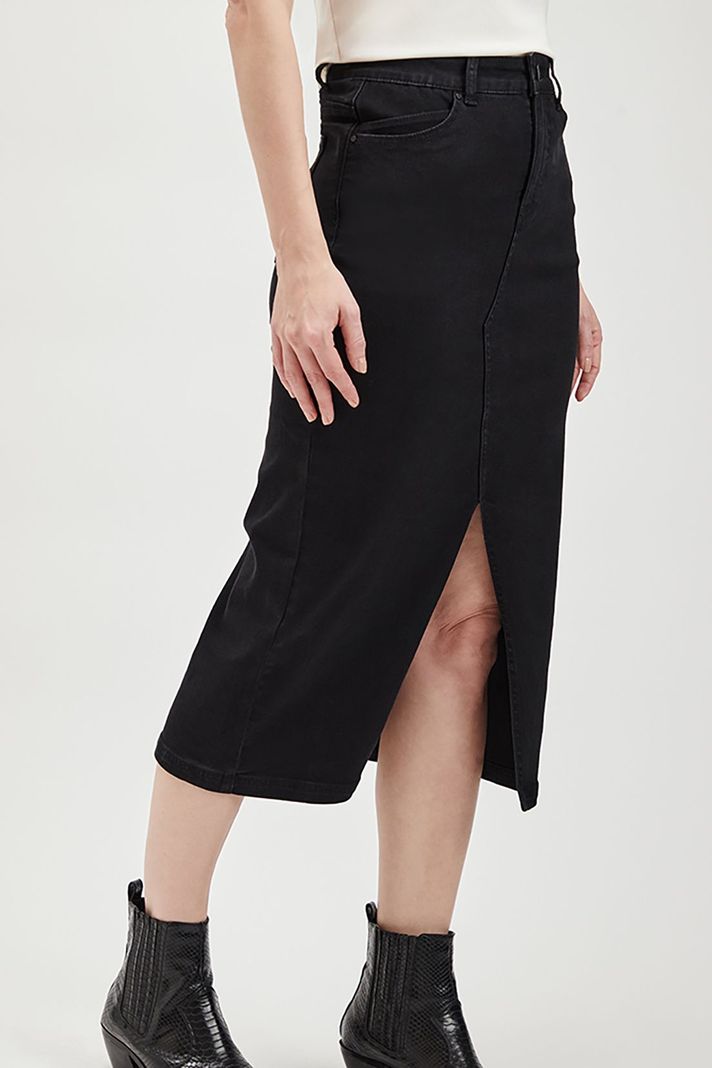 Falda Denim Negro Ash 12807224001102-1