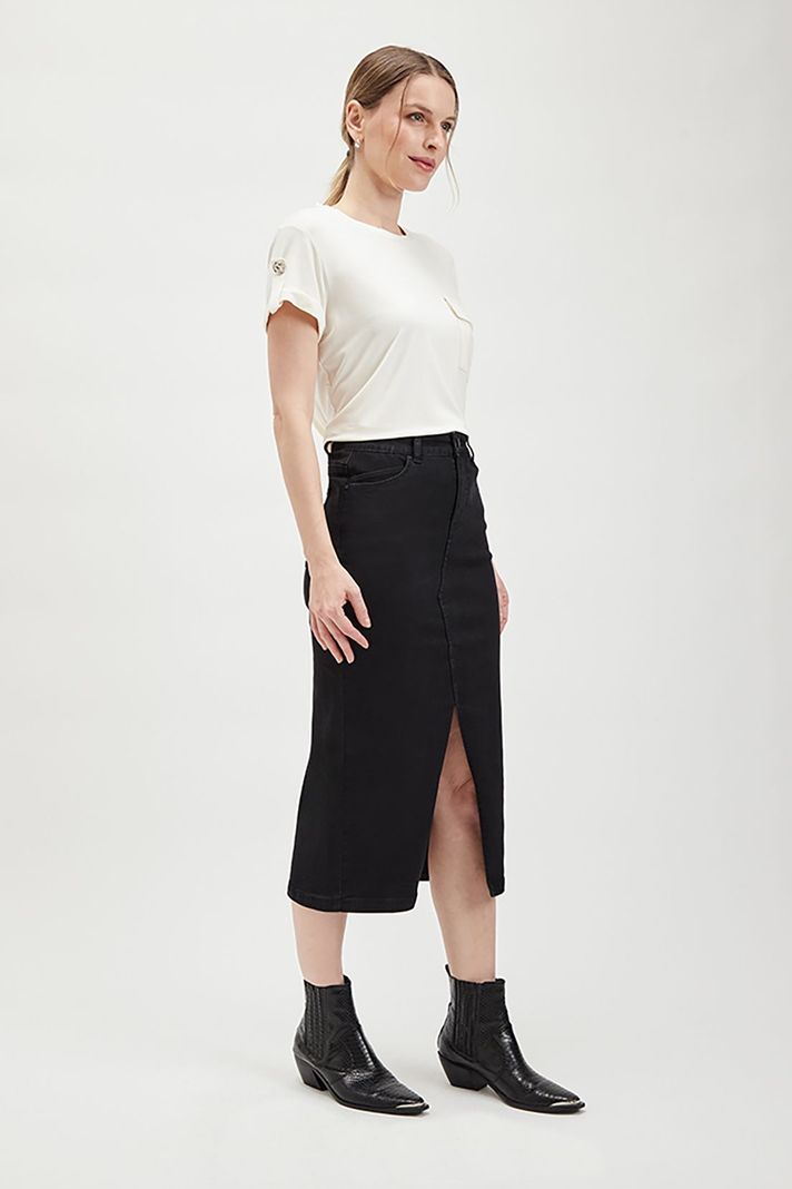Falda Denim Negro Ash 12807224001102-2