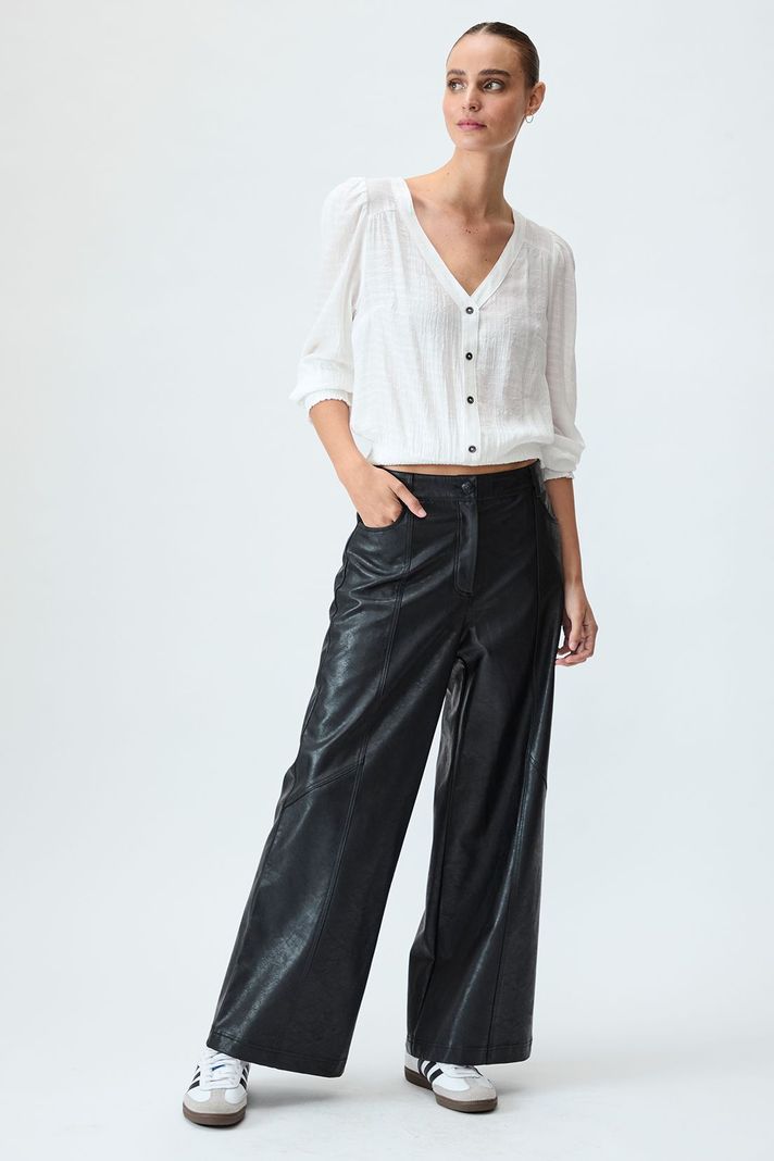 Pantalon Liso Negro iO 11020125009102-0