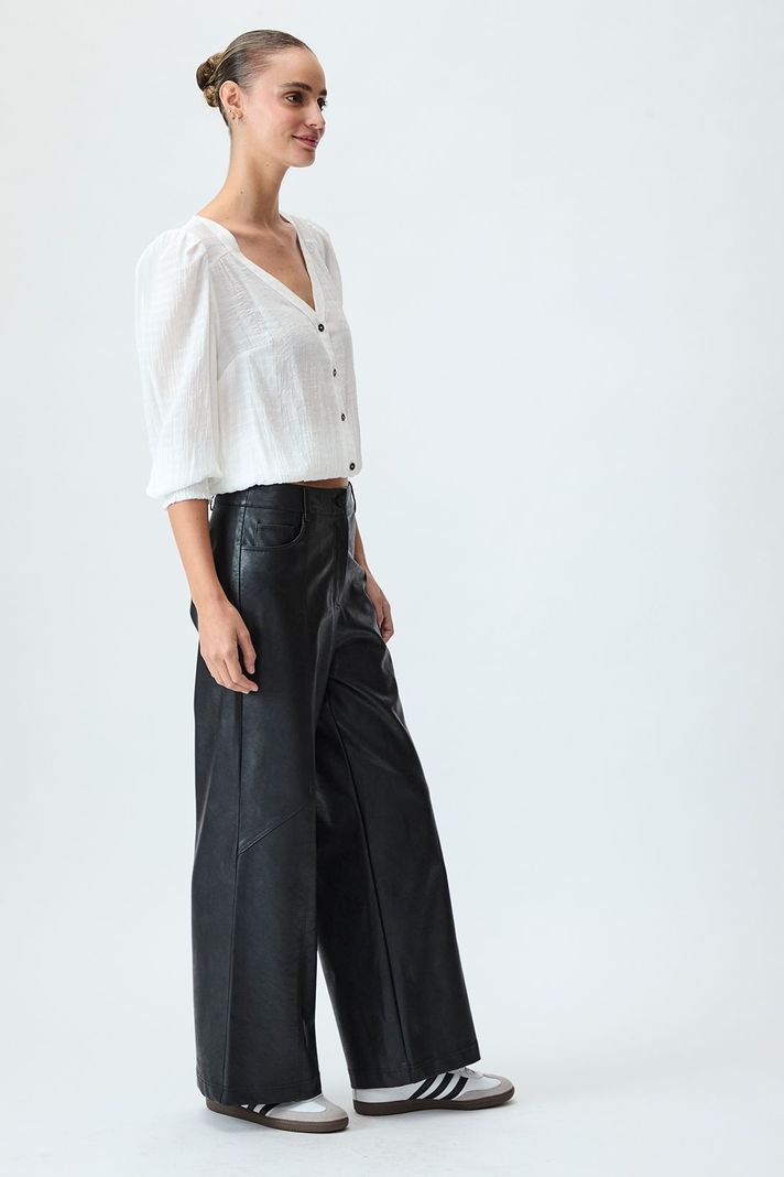 Pantalon Liso Negro iO 11020125009102-3