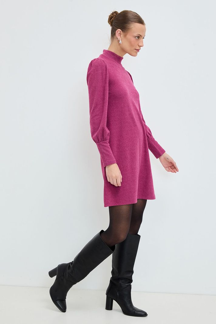 Vestido Liso Burdeos 13020125054112-3