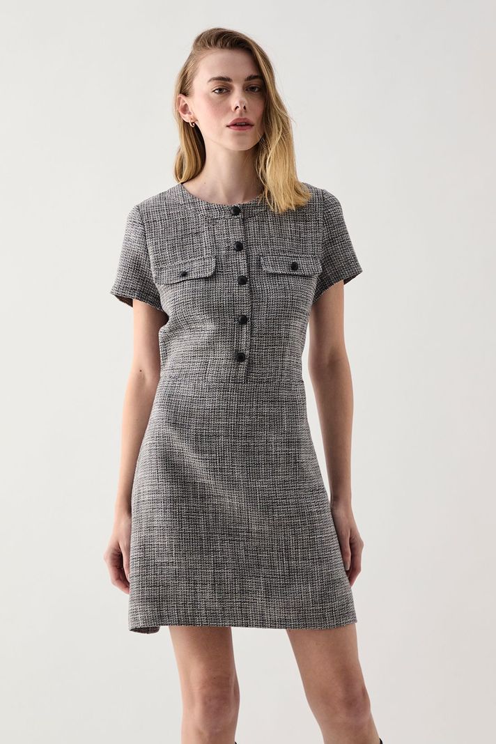 Vestido Liso Negro 13007125054102-2