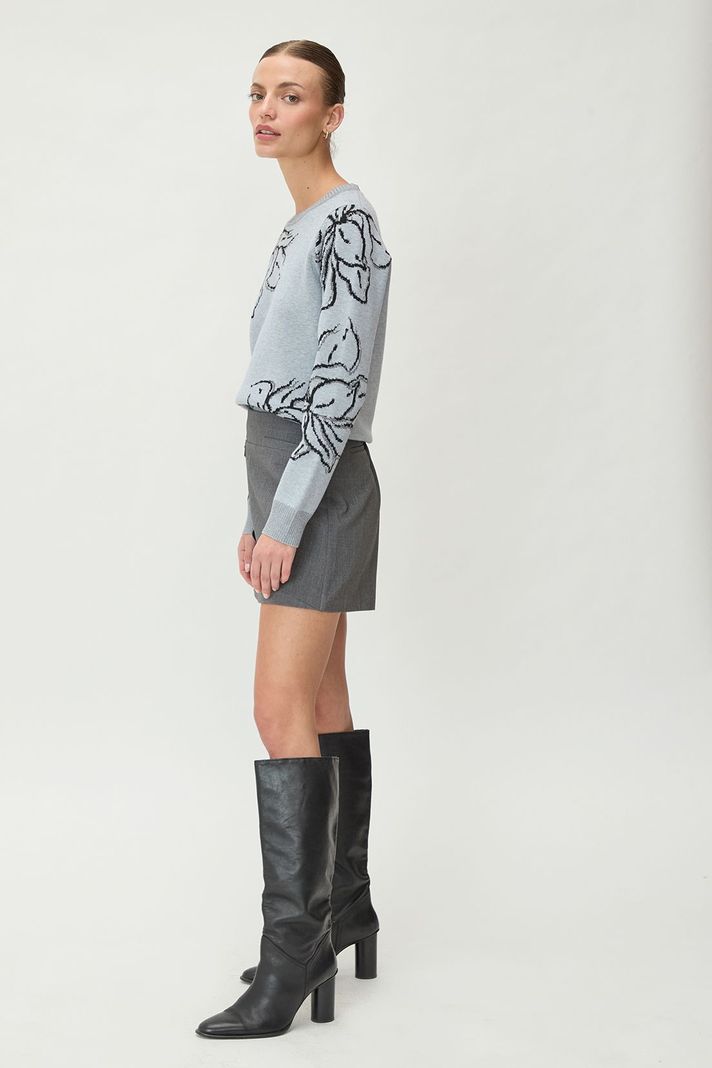 Short Liso Gris 11220125053113-3