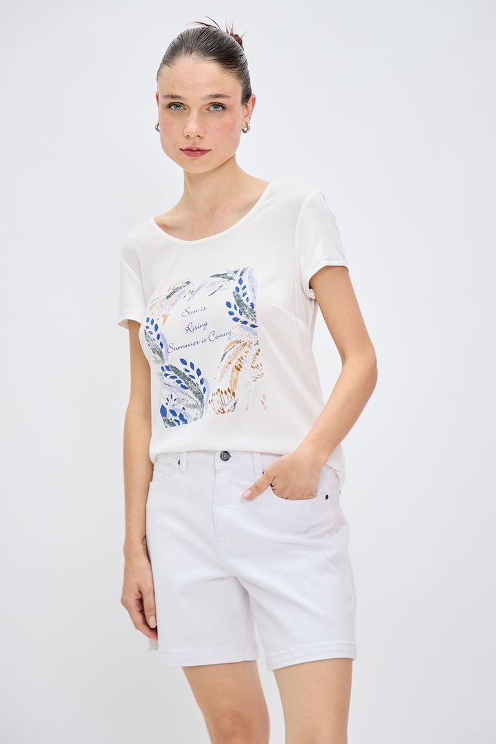 Polera Estampada Blanco iO 14620224004101-0