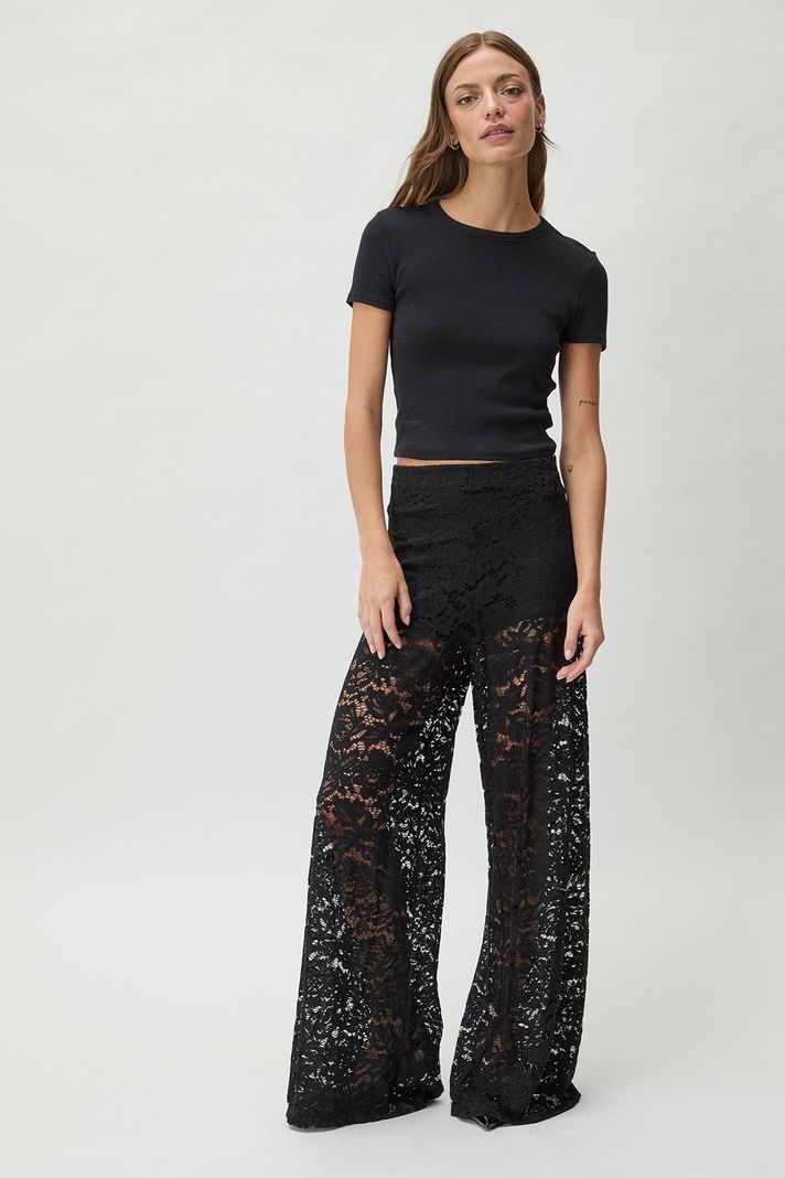 Pantalon Liso Negro iO 11022125006102-0
