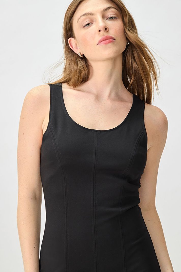 Vestido Liso Negro iO 13020125052102-1