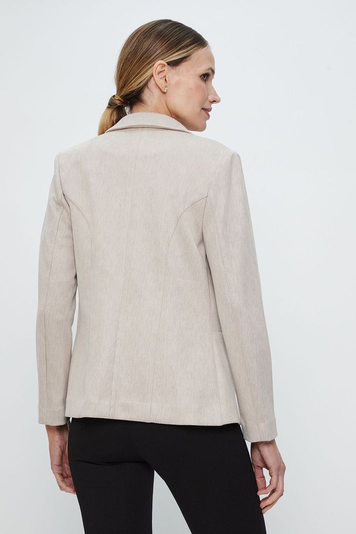 Blazer Fantasia Beige Ma Griffe 16102224050106-3