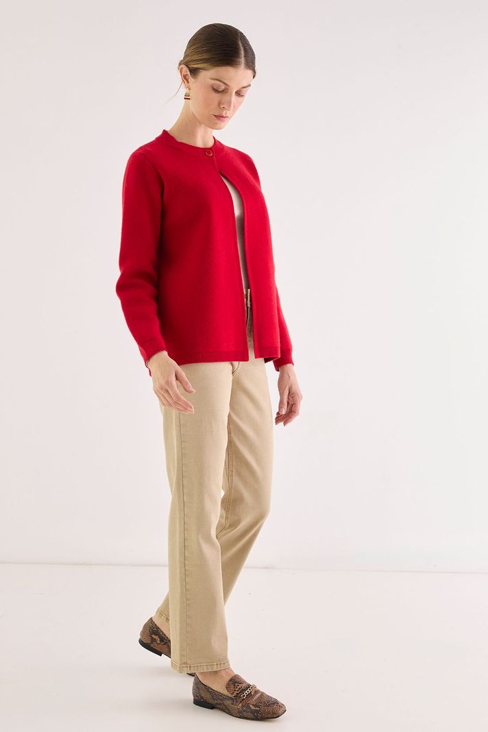 Tejido Cerrado Liso Rojo 18002125051103-2