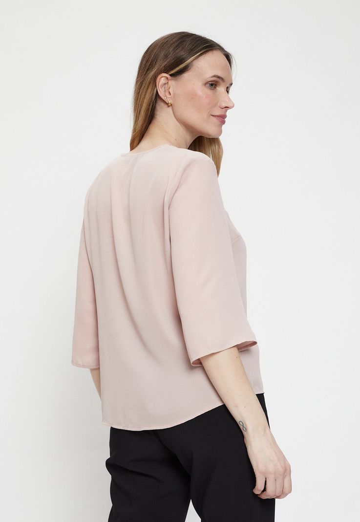 Blusa Lisa Rosado Ma Griffe 14002224056123-4