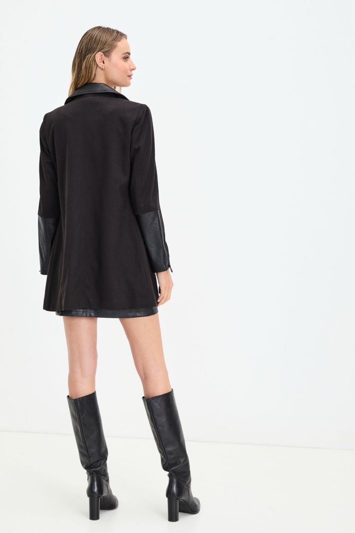 Chaqueton Liso Negro 17220125001102-3