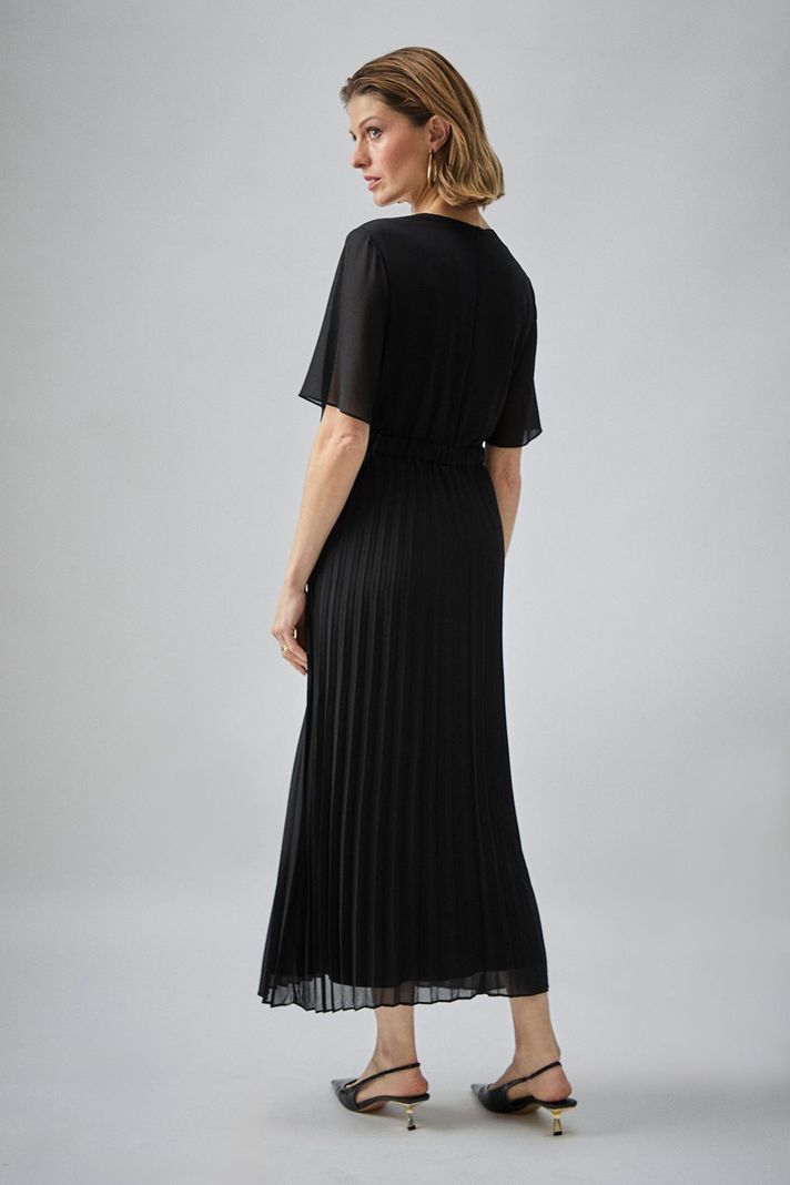 Vestido Coctail Largo Negro Ma Griffe 13002224100102-3