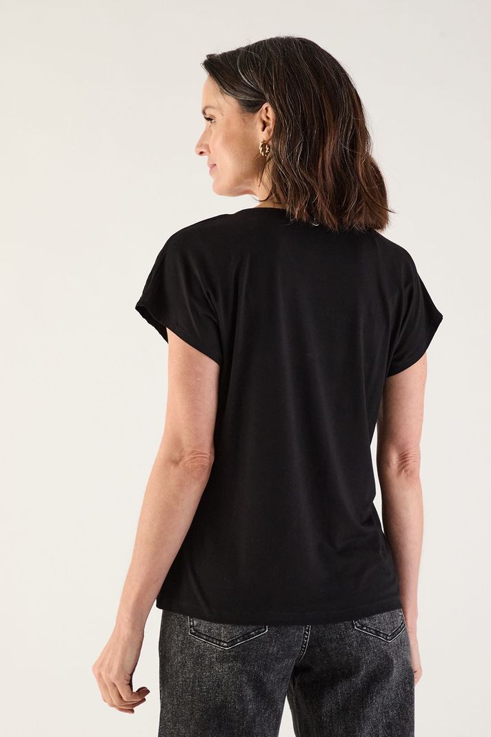 Polera Estampada Negro 14602125051102-2
