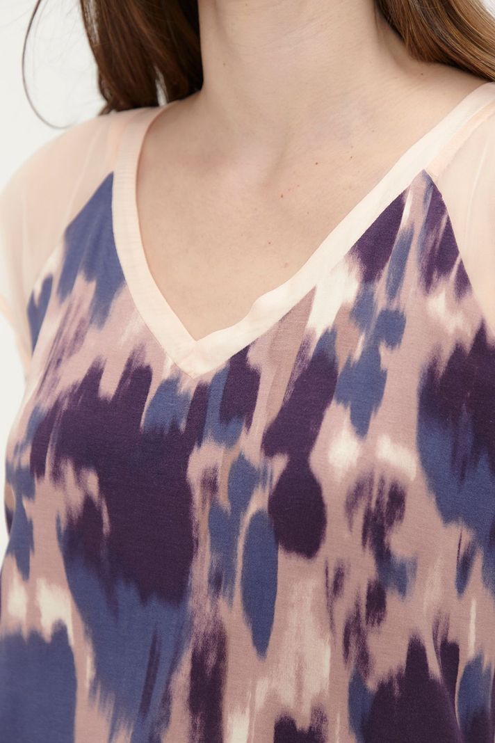 Polera Estampada Morado Ash 14307224002121-1