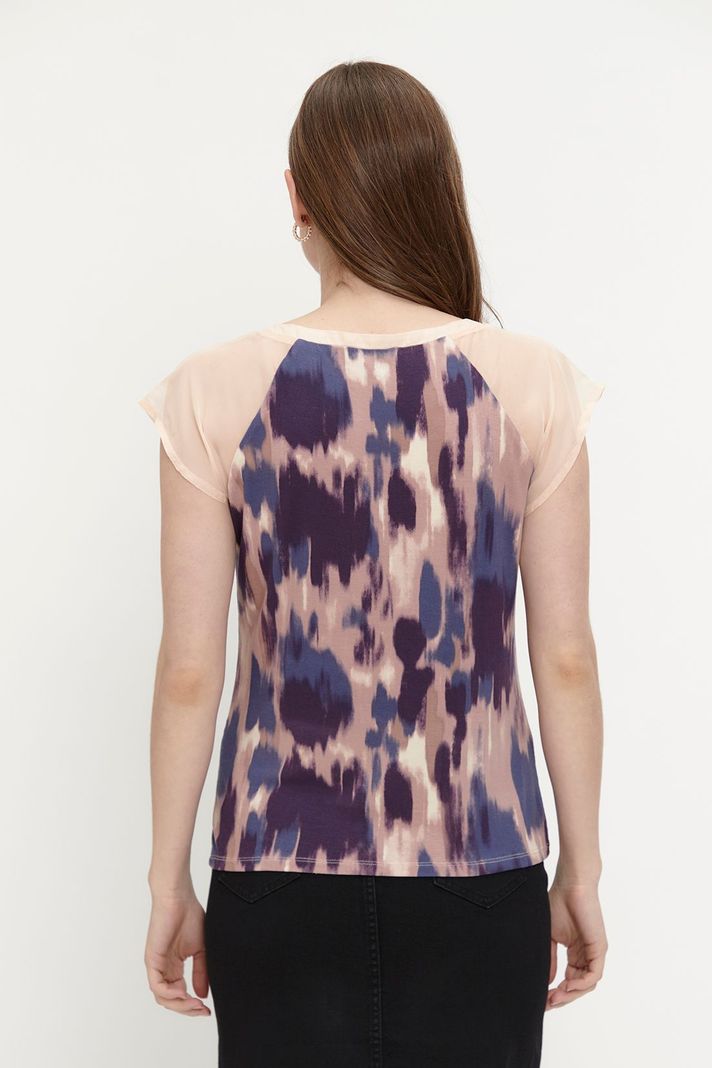 Polera Estampada Morado Ash 14307224002121-3