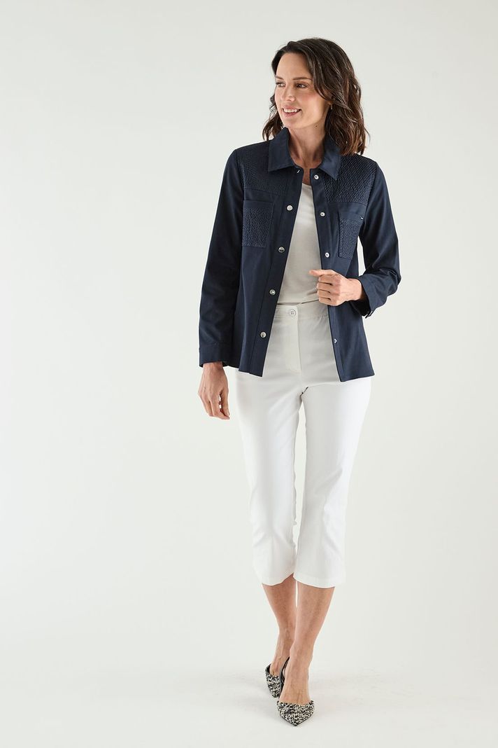 Chaqueta Sobrecamisa Azul Ma Griffe 17502125001104-1
