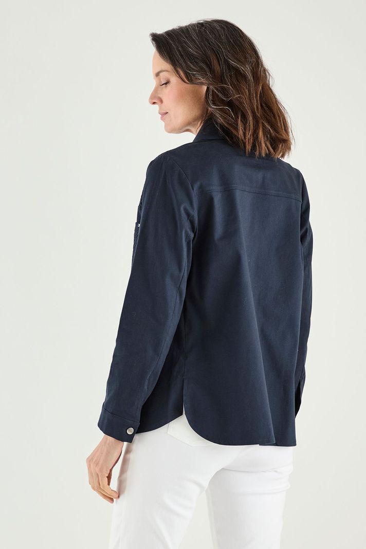 Chaqueta Sobrecamisa Azul Ma Griffe 17502125001104-3